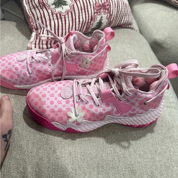 adidas Pink Athletic basketball  Shoes Adidas Harden Vol. 6 'Monogram size 9.5 - Picture 5 of 15